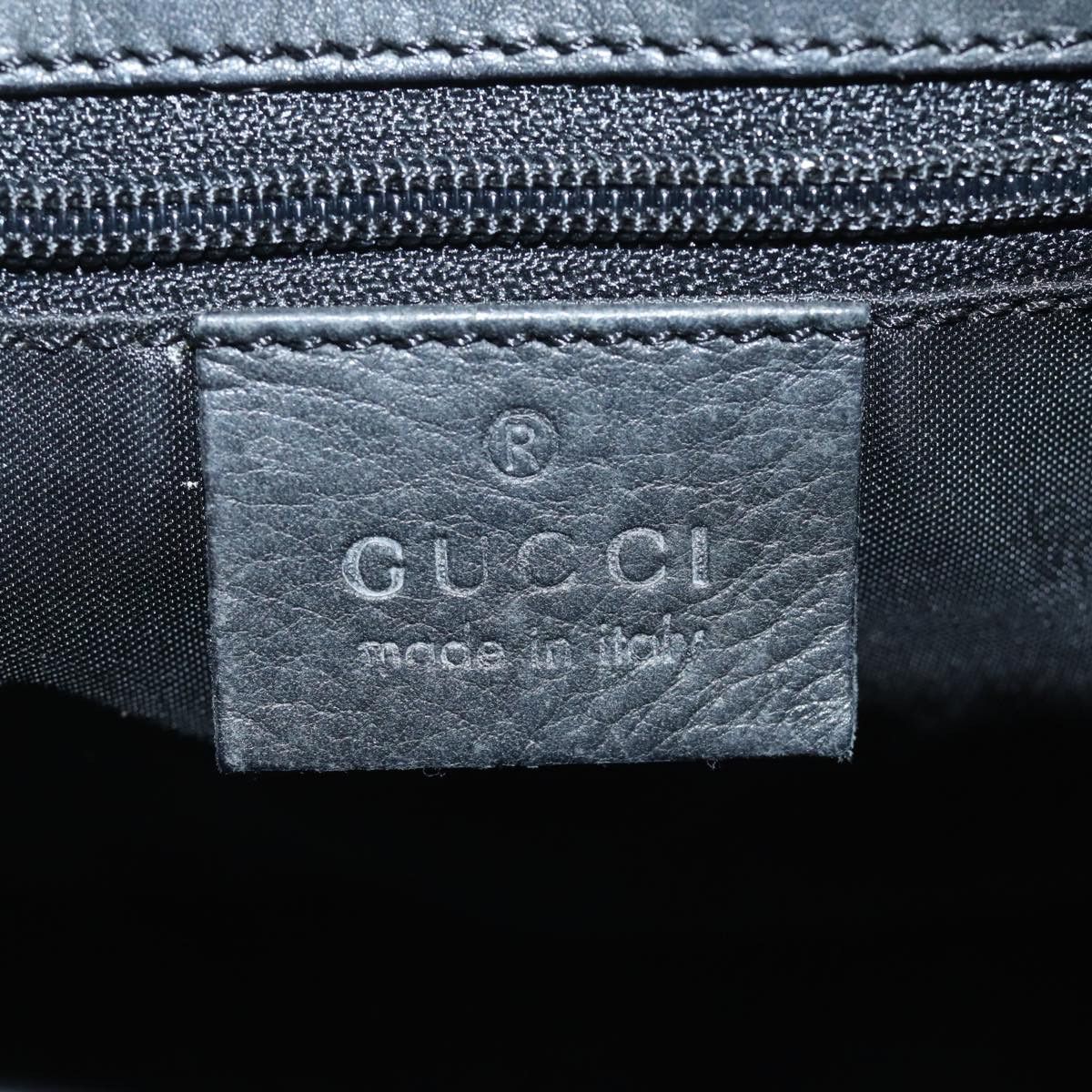 Gucci Black Synthetic Handbag (Pre-Owned) Size ONE SIZE - 18 Thumbnail