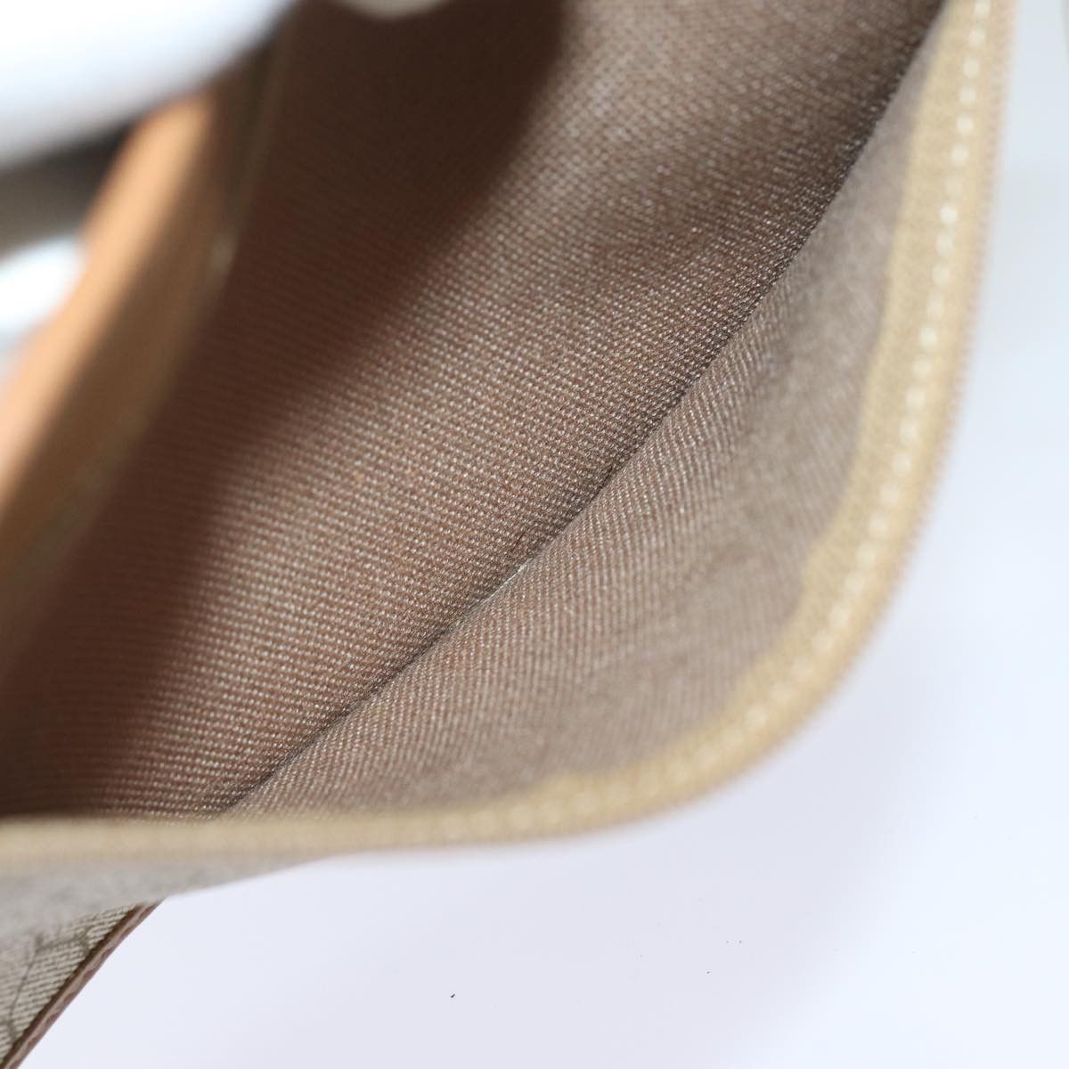 Dior Honeycomb Beige Canvas Clutch Bag (Pre-Owned) Size ONE SIZE - 5 Thumbnail