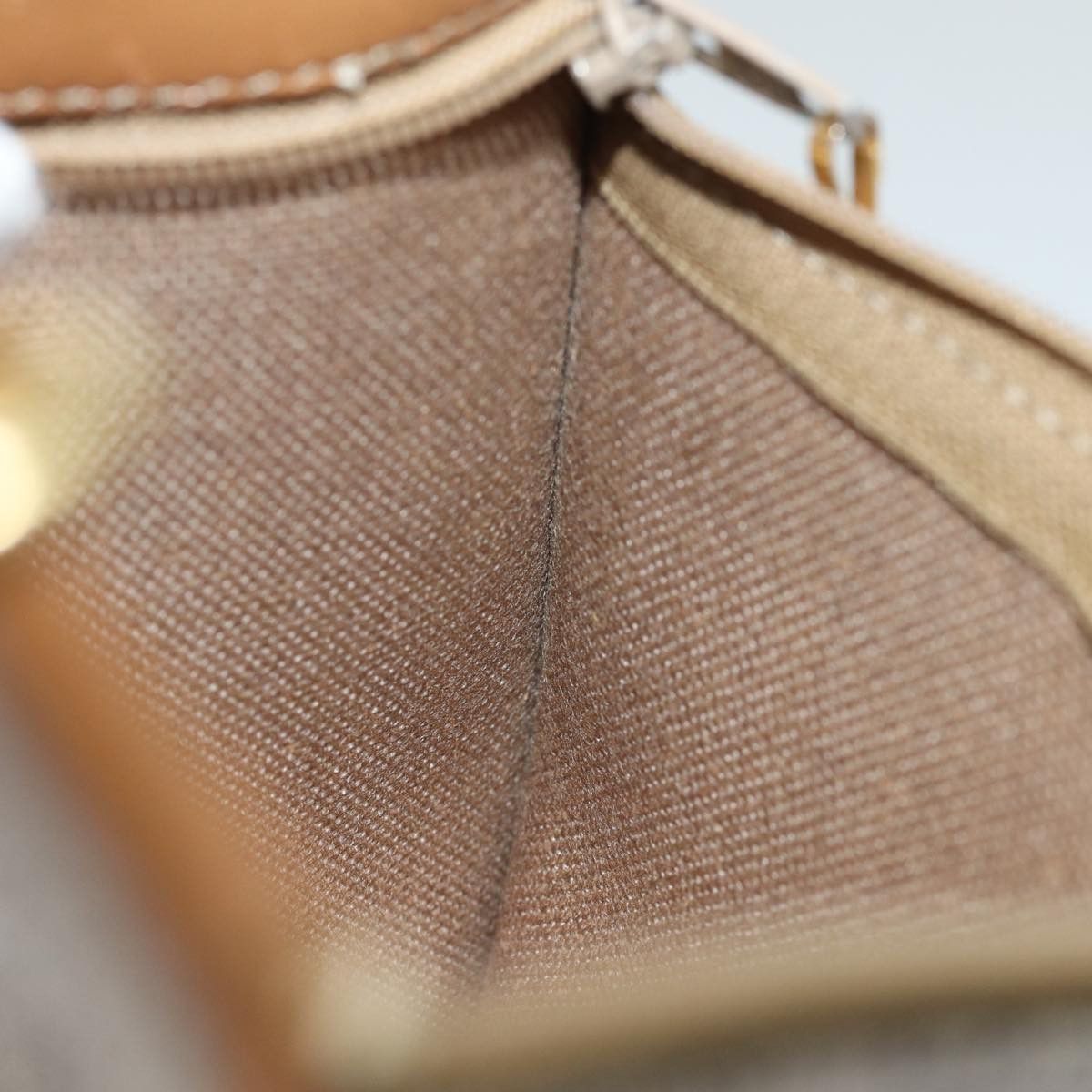 Dior Honeycomb Beige Canvas Clutch Bag (Pre-Owned) Size ONE SIZE - 15 Thumbnail