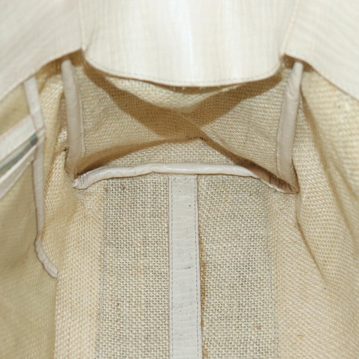 Fendi Beige Vinyl Handbag (Pre-Owned) Size ONE SIZE - 5 Thumbnail