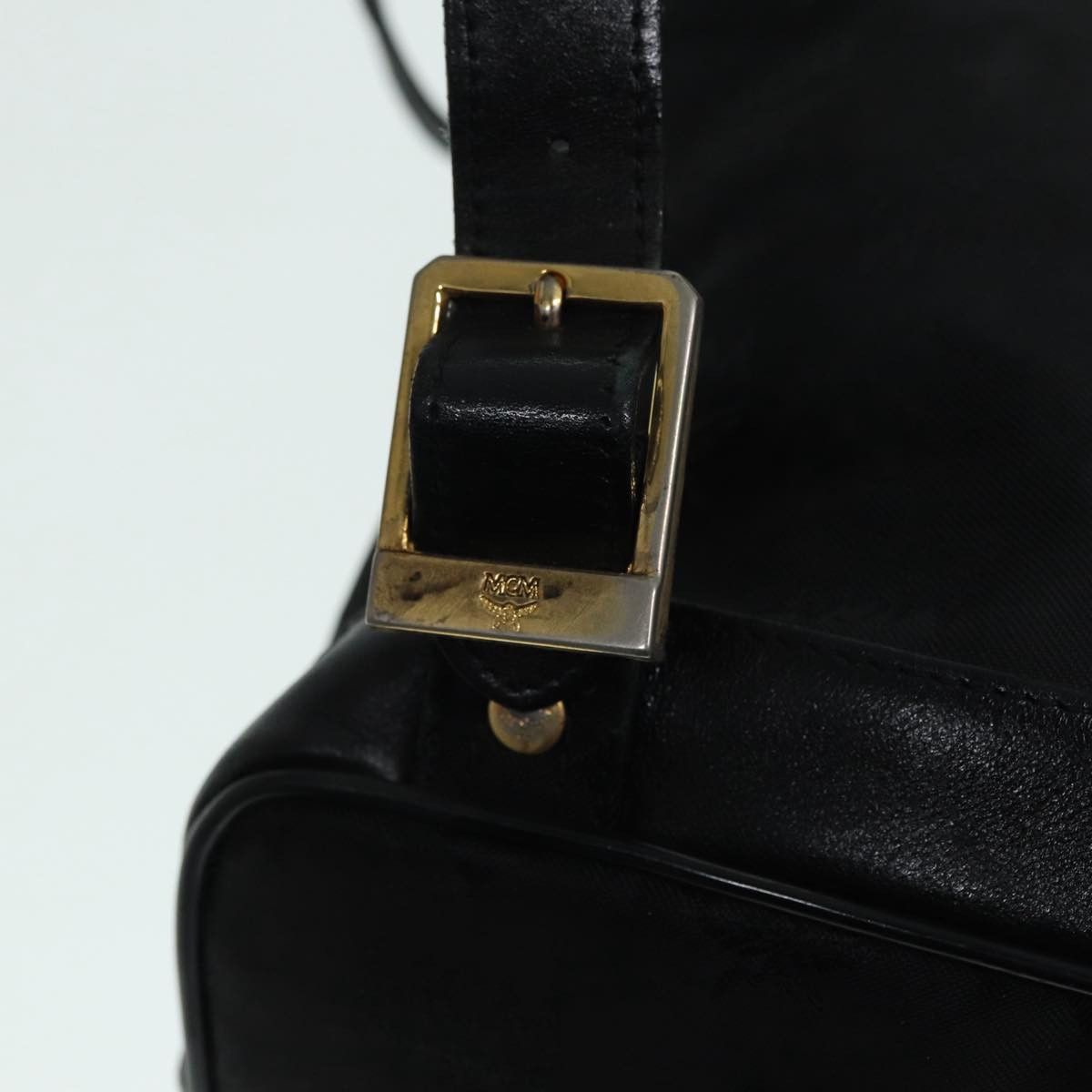 MCM Black Leather Backpack Bag (Pre-Owned) Size ONE SIZE - 19 Thumbnail