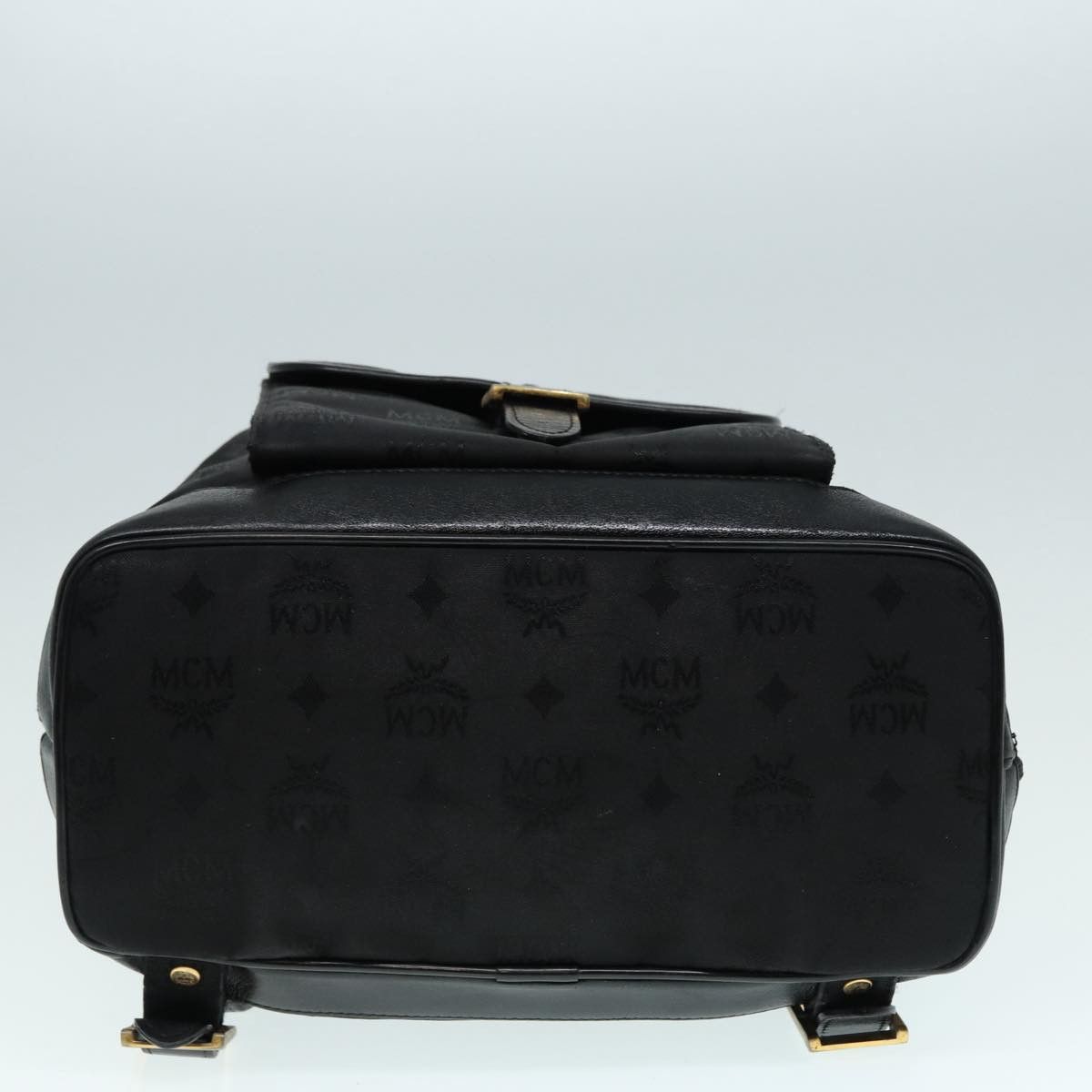 MCM Black Leather Backpack Bag (Pre-Owned) Size ONE SIZE - 3 Thumbnail
