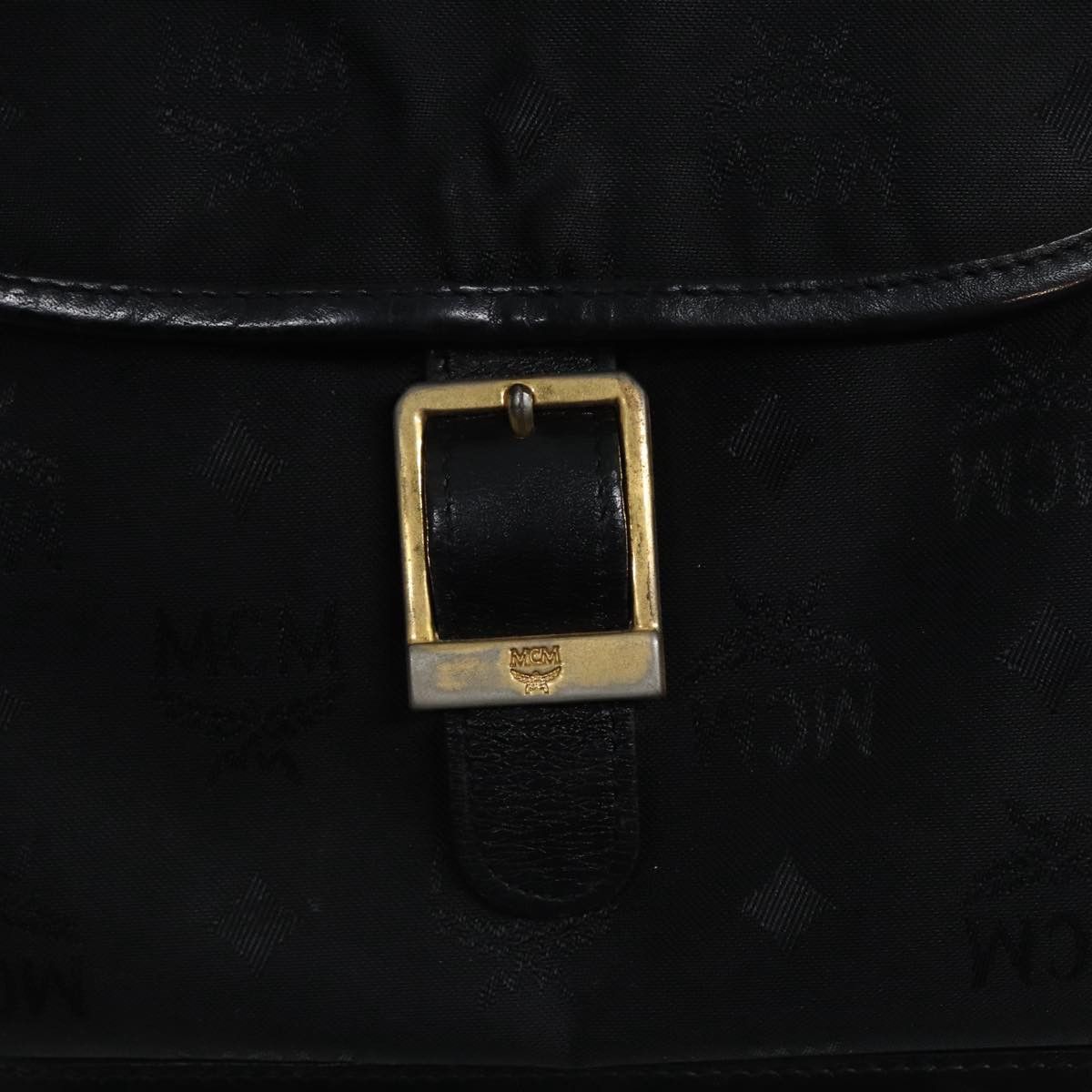 MCM Black Leather Backpack Bag (Pre-Owned) Size ONE SIZE - 20 Thumbnail