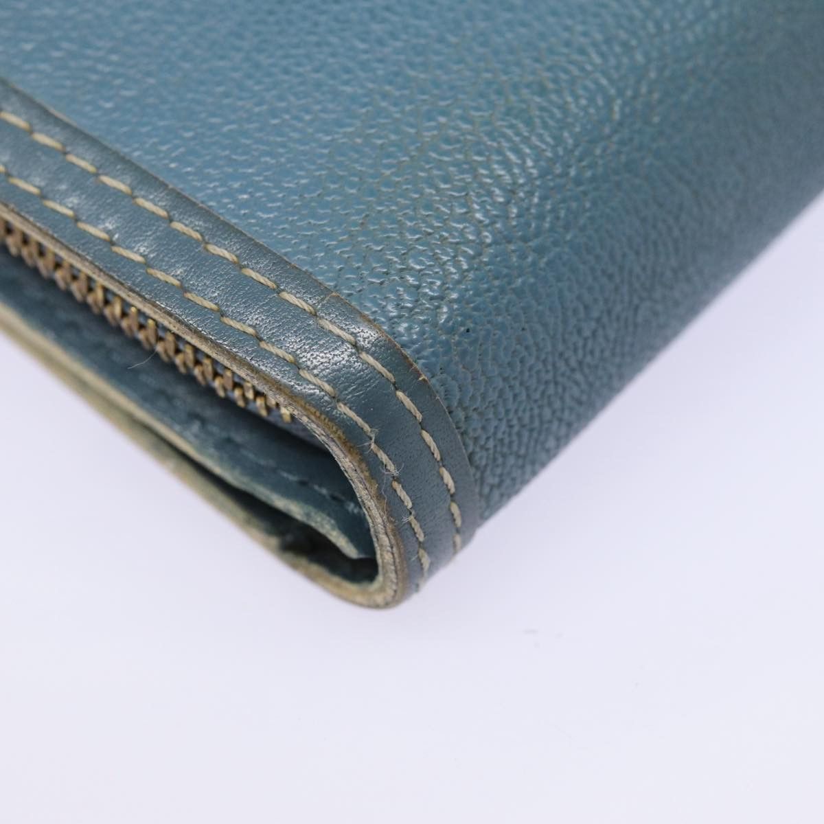 Louis Vuitton Suhari Blue Leather Wallet (Pre-Owned) Size ONE SIZE - 14 Thumbnail