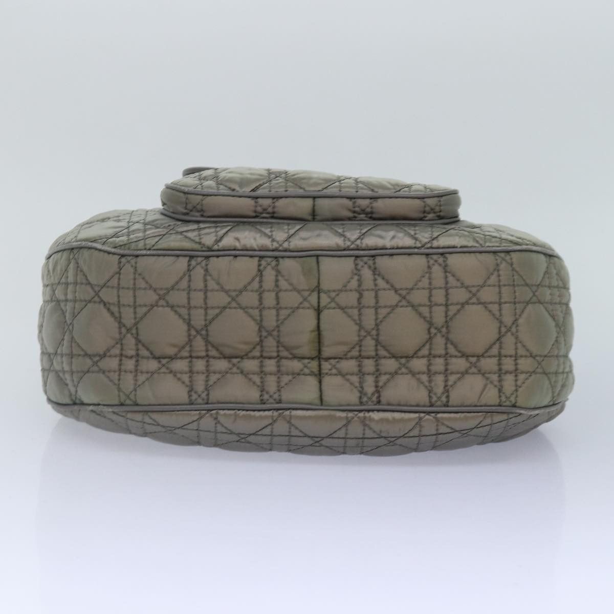 Dior Cannage Lady Grey Synthetic Handbag (Pre-Owned) Size ONE SIZE - 19 Thumbnail