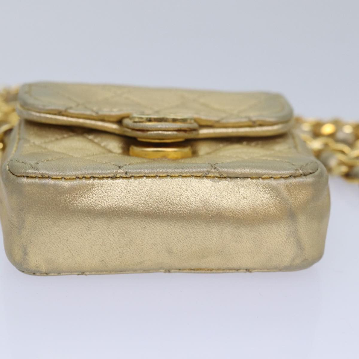Chanel Timeless Gold Leather Shoulder Bag (Pre-Owned) Size ONE SIZE - 3 Thumbnail
