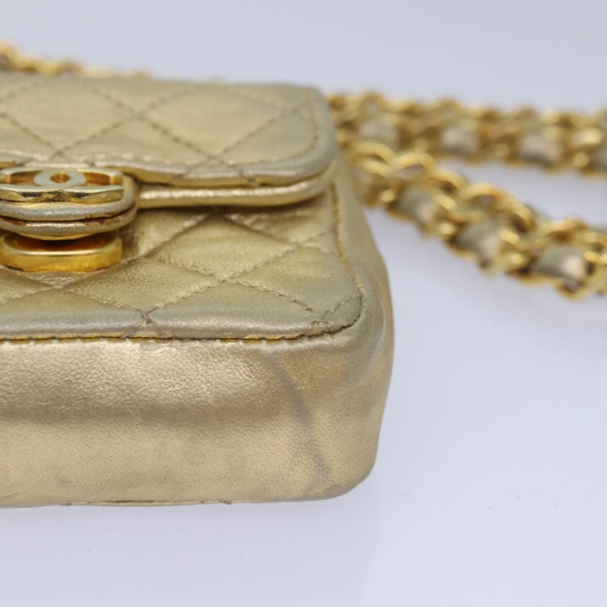Chanel Timeless Gold Leather Shoulder Bag (Pre-Owned) Size ONE SIZE - 16 Thumbnail