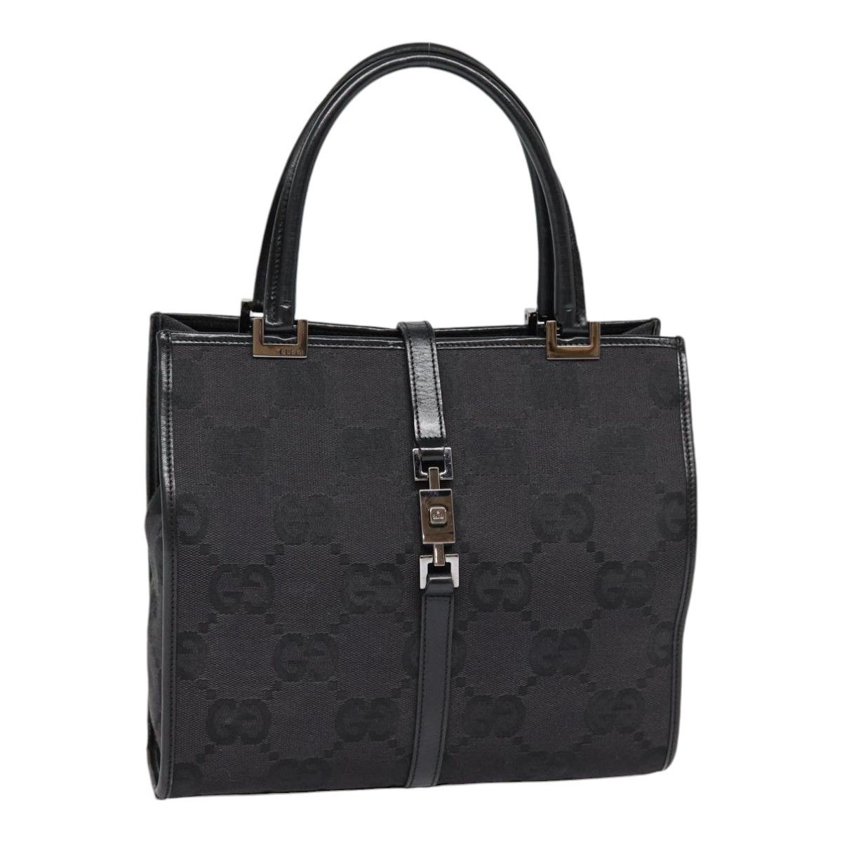 Gucci Gg Canvas Black Canvas Handbag (Pre-Owned) Size ONE SIZE - 16 Thumbnail