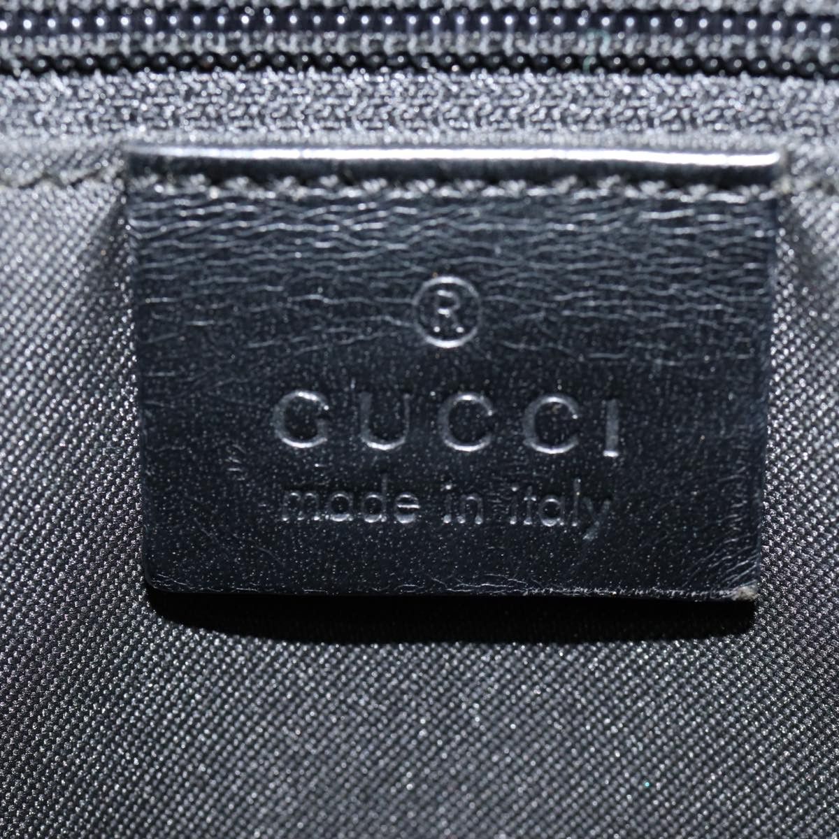 Gucci Gg Canvas Black Canvas Handbag (Pre-Owned) Size ONE SIZE - 7 Thumbnail