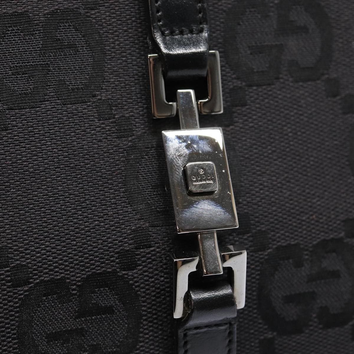 Gucci Gg Canvas Black Canvas Handbag (Pre-Owned) Size ONE SIZE - 19 Thumbnail