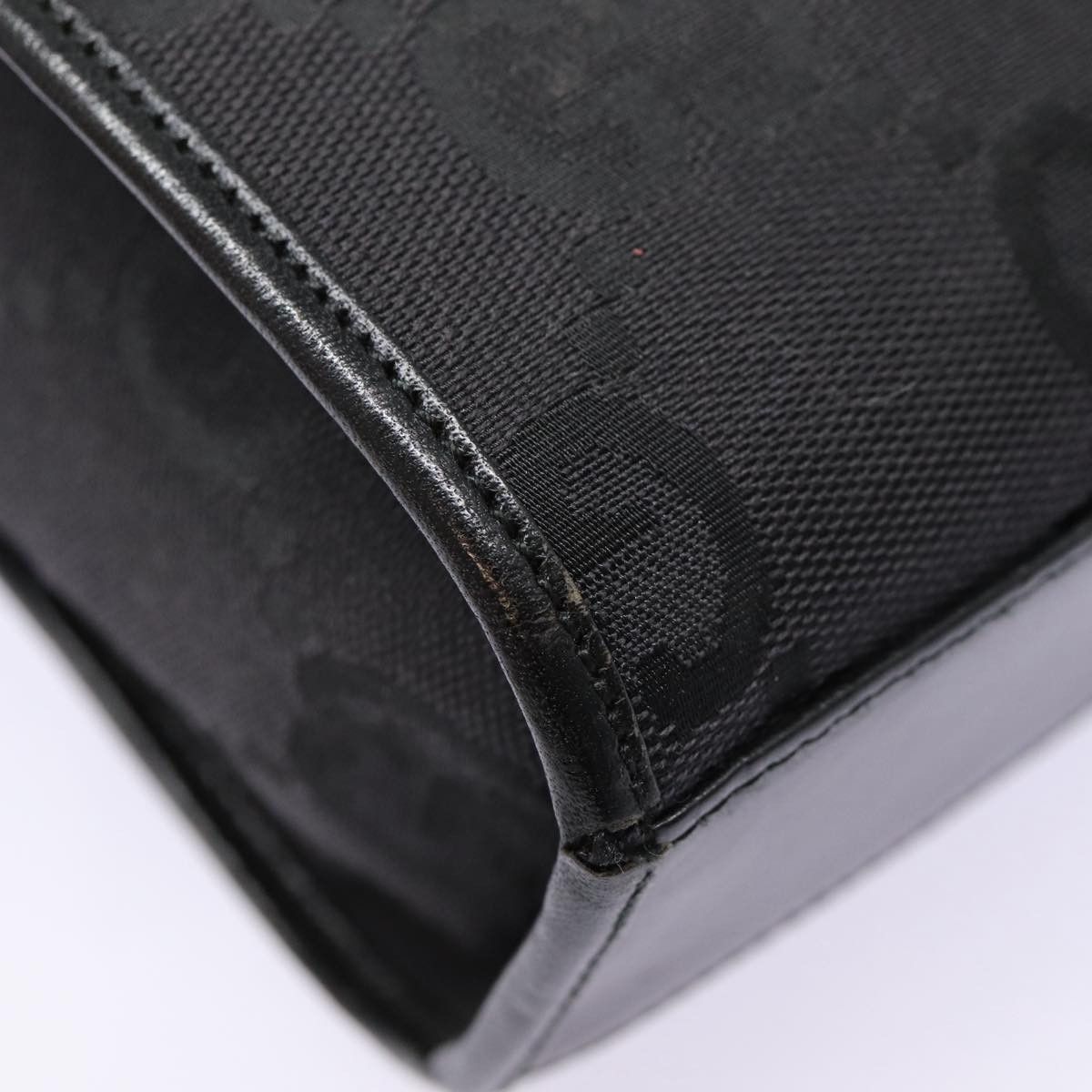 Gucci Gg Canvas Black Canvas Handbag (Pre-Owned) Size ONE SIZE - 9 Thumbnail
