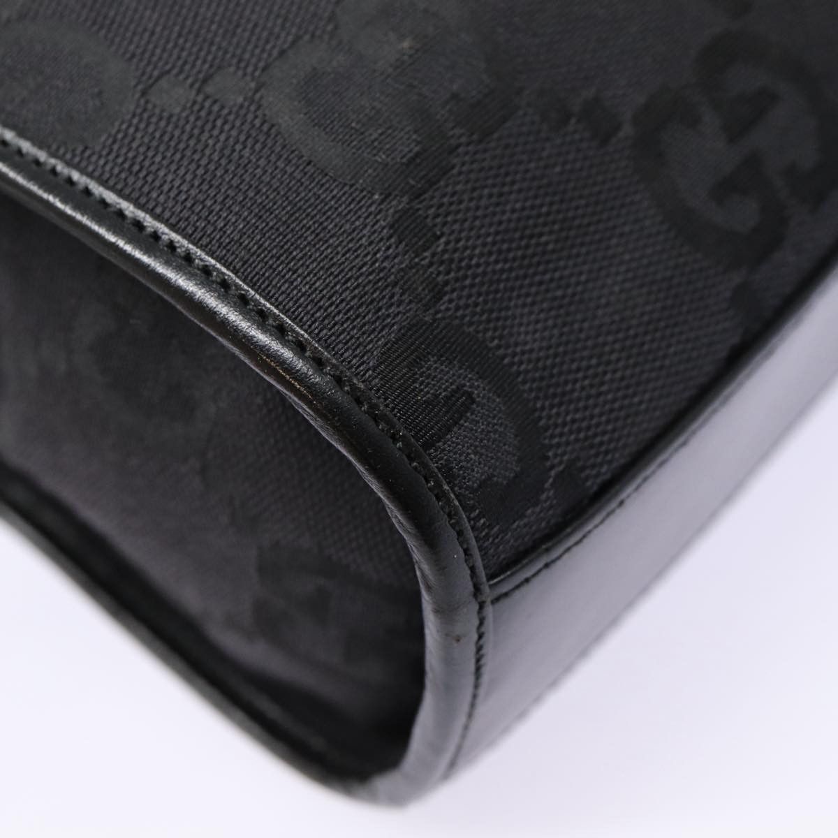 Gucci Gg Canvas Black Canvas Handbag (Pre-Owned) Size ONE SIZE - 15 Thumbnail