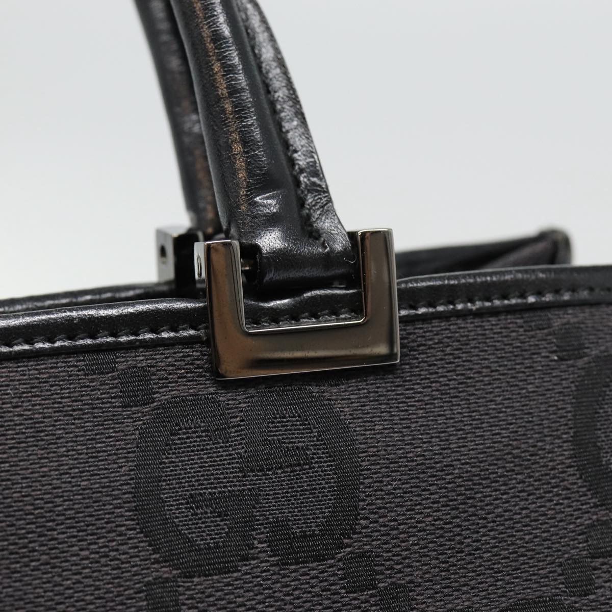 Gucci Gg Canvas Black Canvas Handbag (Pre-Owned) Size ONE SIZE - 18 Thumbnail