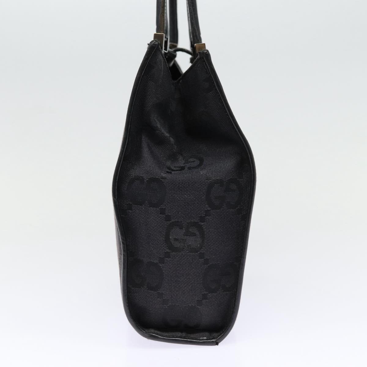 Gucci Gg Canvas Black Canvas Handbag (Pre-Owned) Size ONE SIZE - 13 Thumbnail