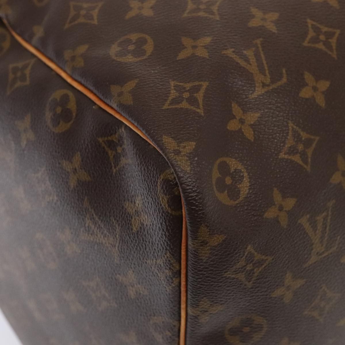 Louis Vuitton Keepall 60 Brown Canvas Travel Bag (Pre-Owned) Size ONE SIZE - 8 Thumbnail