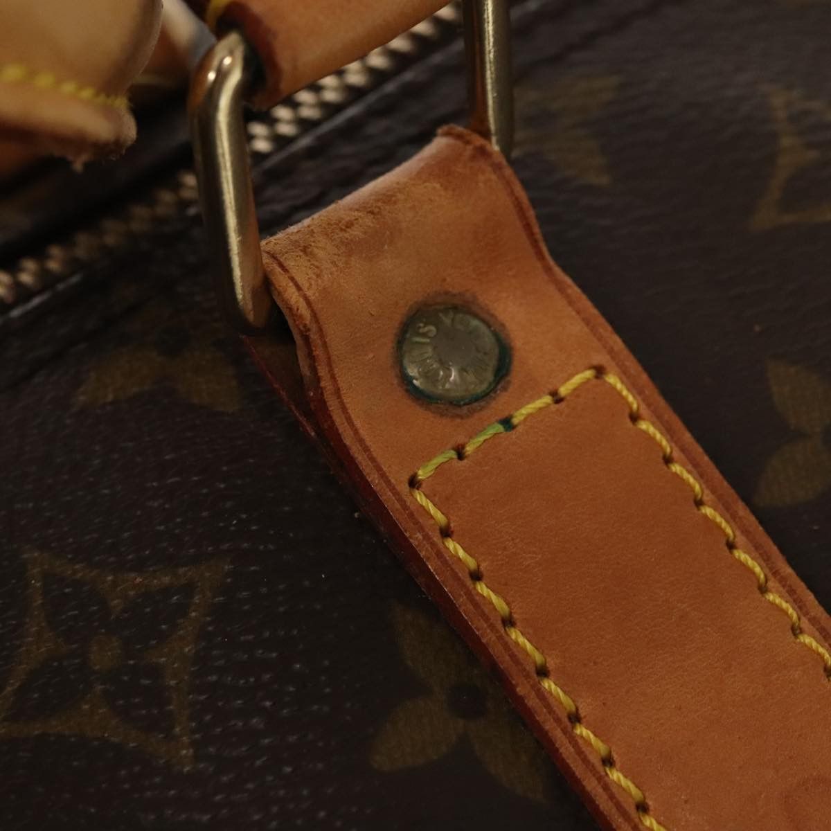 Louis Vuitton Keepall 60 Brown Canvas Travel Bag (Pre-Owned) Size ONE SIZE - 15 Thumbnail