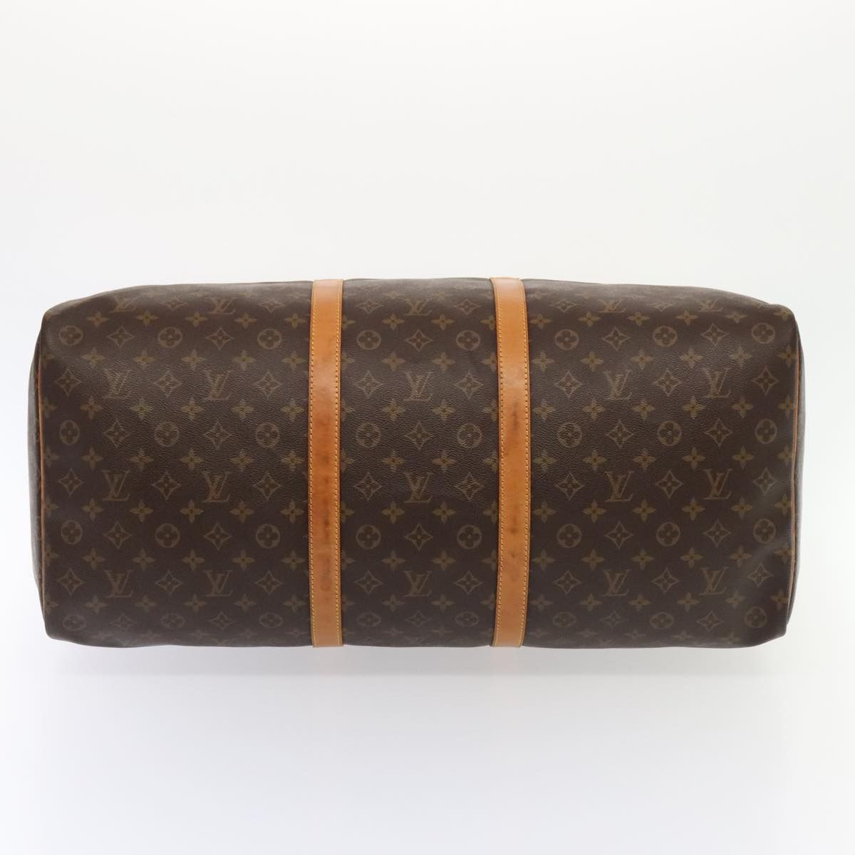 Louis Vuitton Keepall 60 Brown Canvas Travel Bag (Pre-Owned) Size ONE SIZE - 20 Thumbnail