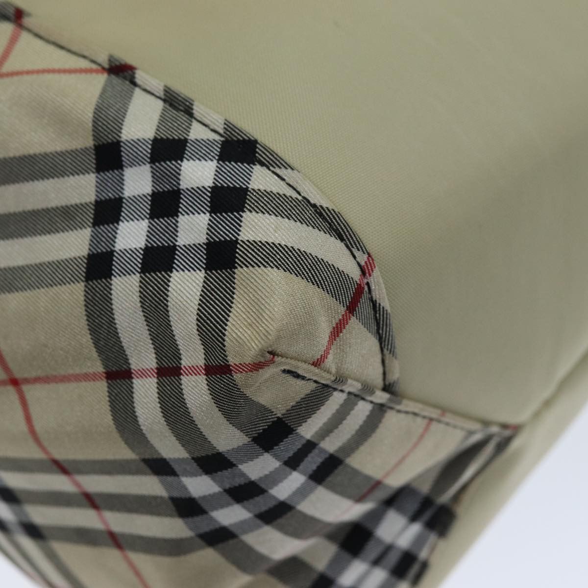 Burberry Nova Check Beige Synthetic Tote Bag (Pre-Owned) Size ONE SIZE - 9 Thumbnail