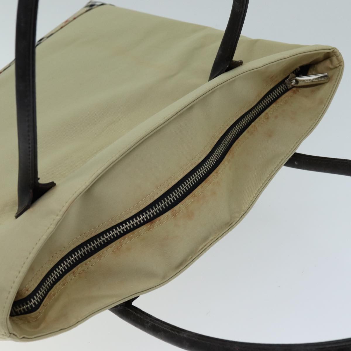 Burberry Nova Check Beige Synthetic Tote Bag (Pre-Owned) Size ONE SIZE - 4 Thumbnail