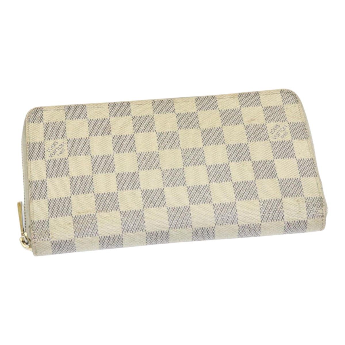 Louis Vuitton Portefeuille Zippy White Canvas Wallet (Pre-Owned) Size ONE SIZE - 16 Thumbnail