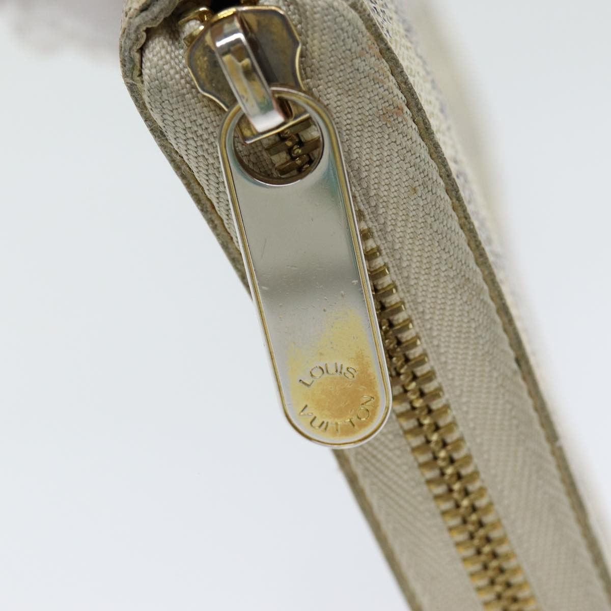 Louis Vuitton Portefeuille Zippy White Canvas Wallet (Pre-Owned) Size ONE SIZE - 15 Thumbnail