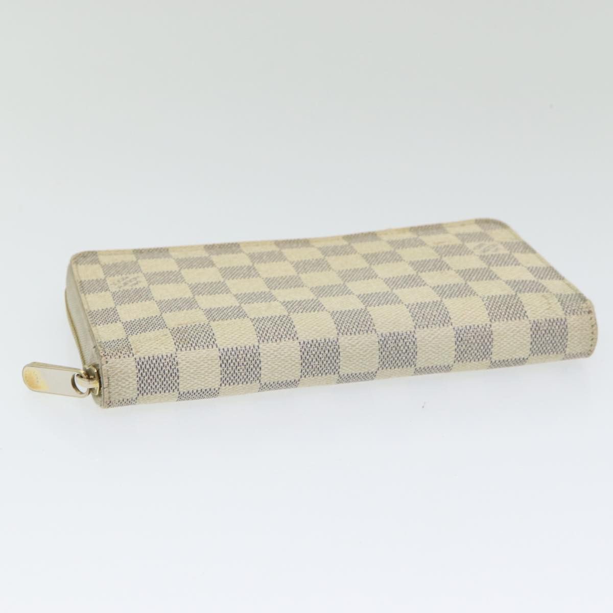 Louis Vuitton Portefeuille Zippy White Canvas Wallet (Pre-Owned) Size ONE SIZE - 3 Thumbnail