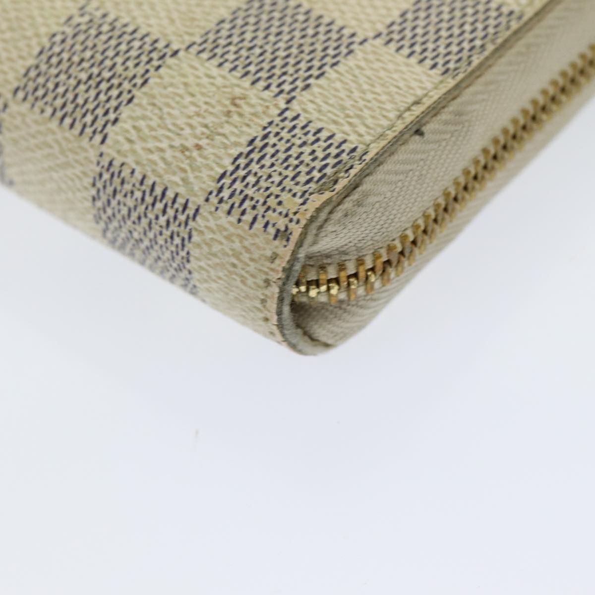 Louis Vuitton Portefeuille Zippy White Canvas Wallet (Pre-Owned) Size ONE SIZE - 11 Thumbnail