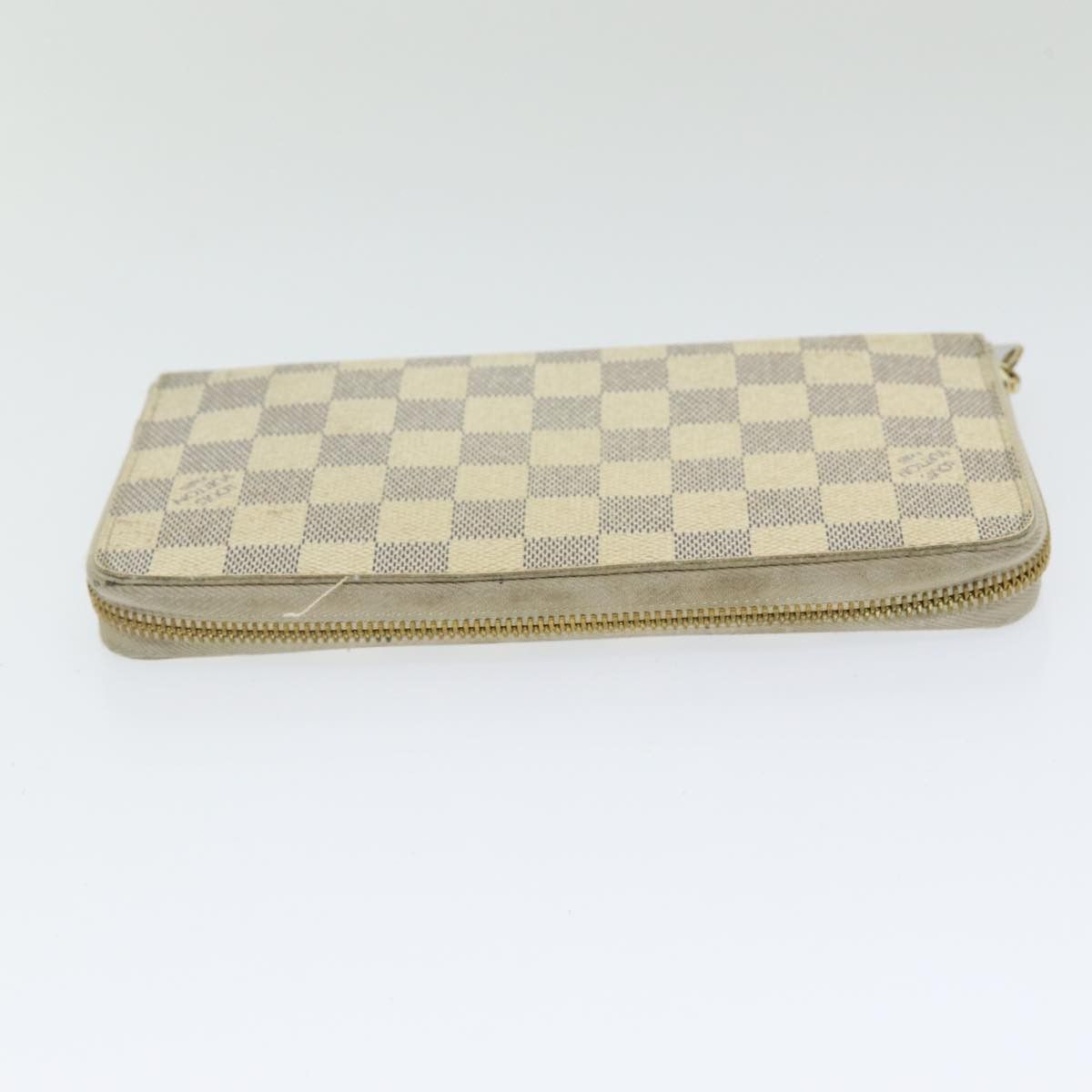 Louis Vuitton Portefeuille Zippy White Canvas Wallet (Pre-Owned) Size ONE SIZE - 4 Thumbnail