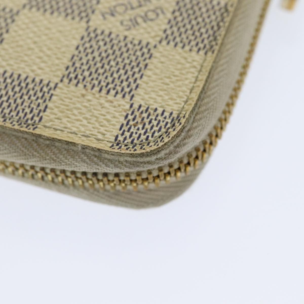 Louis Vuitton Portefeuille Zippy White Canvas Wallet (Pre-Owned) Size ONE SIZE - 13 Thumbnail