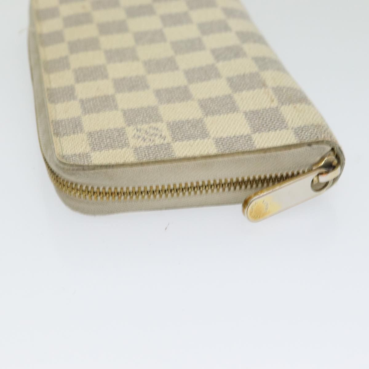 Louis Vuitton Portefeuille Zippy White Canvas Wallet (Pre-Owned) Size ONE SIZE - 10 Thumbnail