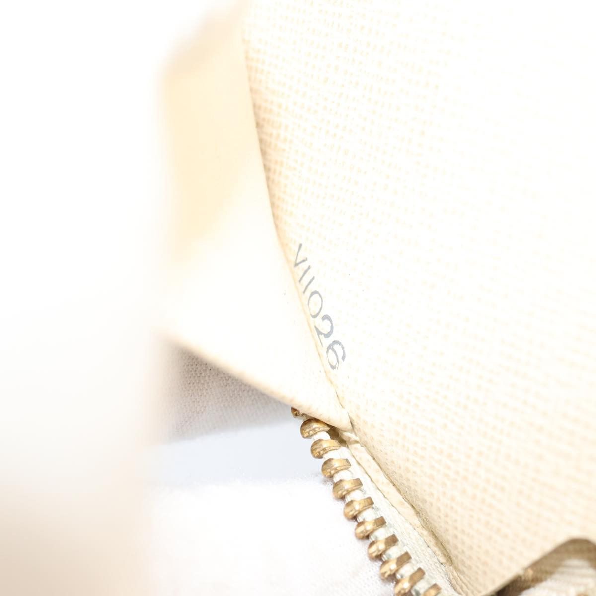 Louis Vuitton Portefeuille Zippy White Canvas Wallet (Pre-Owned) Size ONE SIZE - 6 Thumbnail