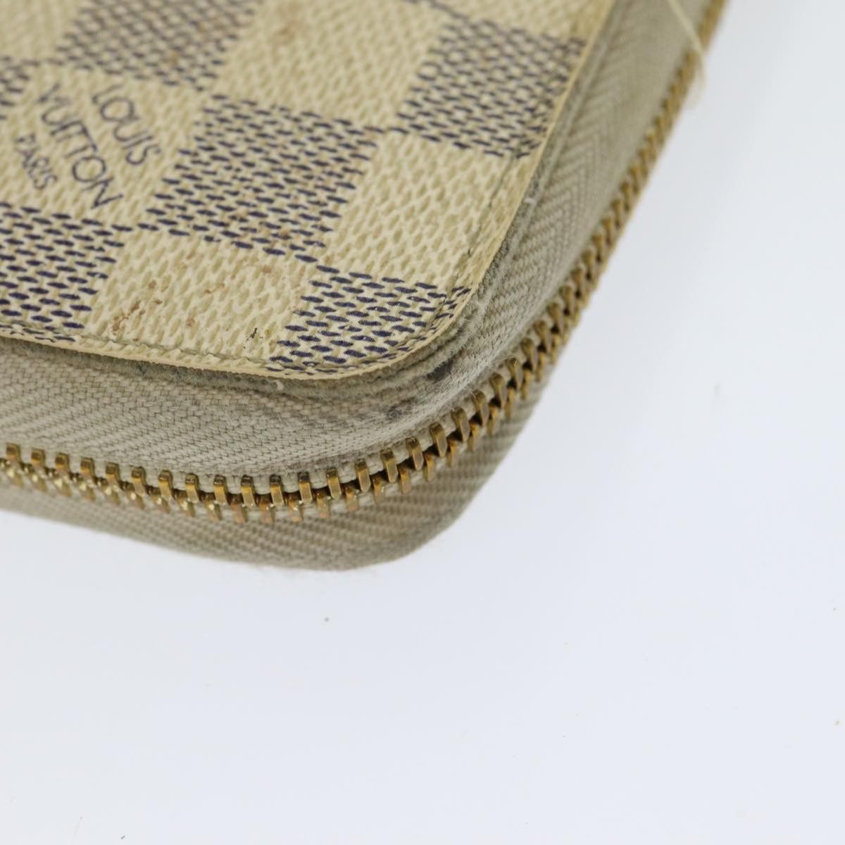 Louis Vuitton Portefeuille Zippy White Canvas Wallet (Pre-Owned) Size ONE SIZE - 9 Thumbnail