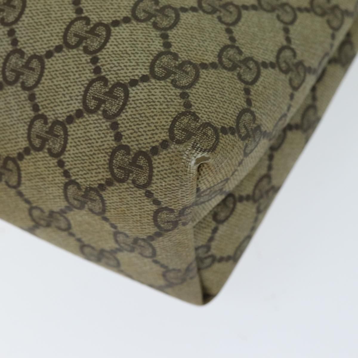 Gucci Gg Supreme Beige Canvas Tote Bag (Pre-Owned) Size ONE SIZE - 9 Thumbnail
