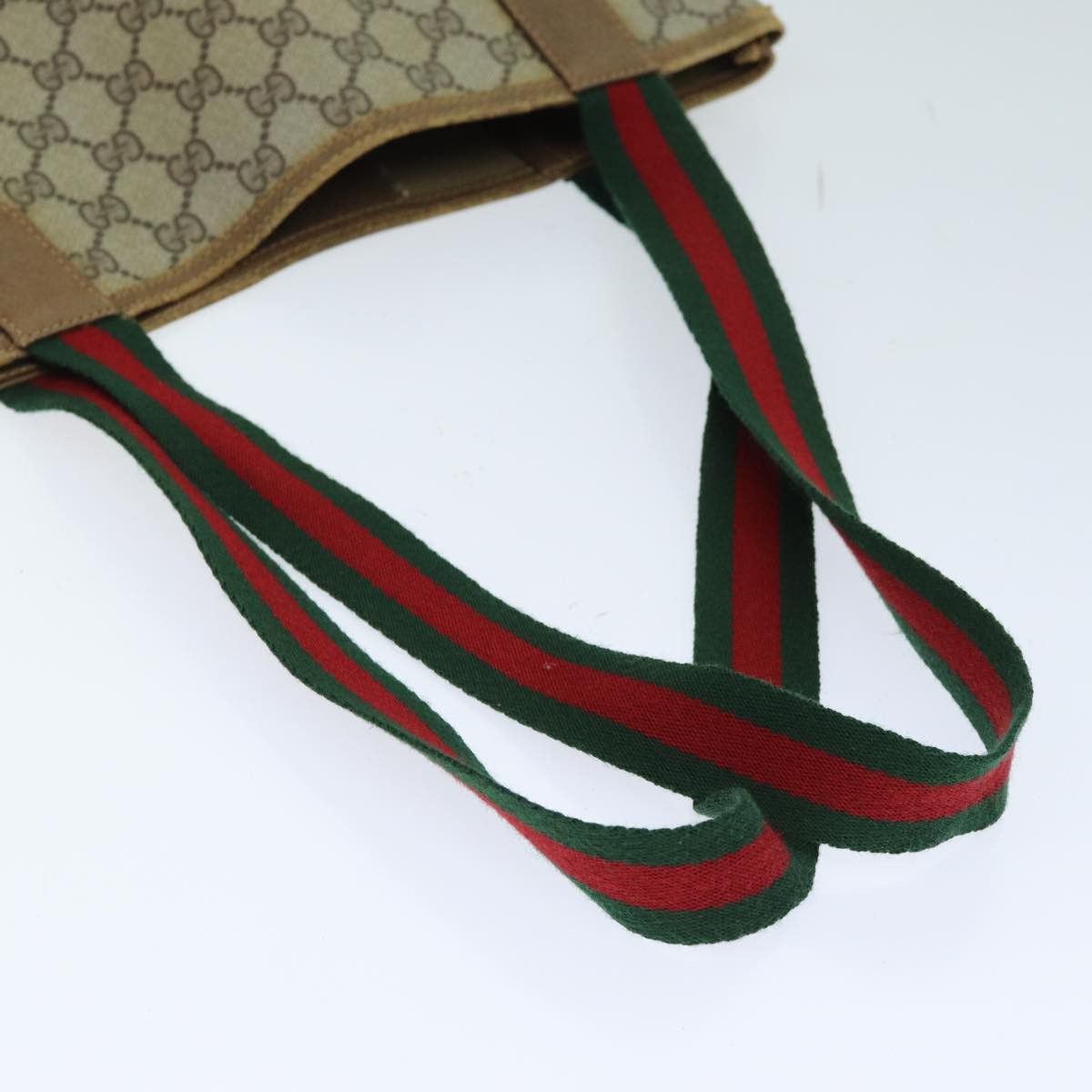 Gucci Gg Supreme Beige Canvas Tote Bag (Pre-Owned) Size ONE SIZE - 11 Thumbnail