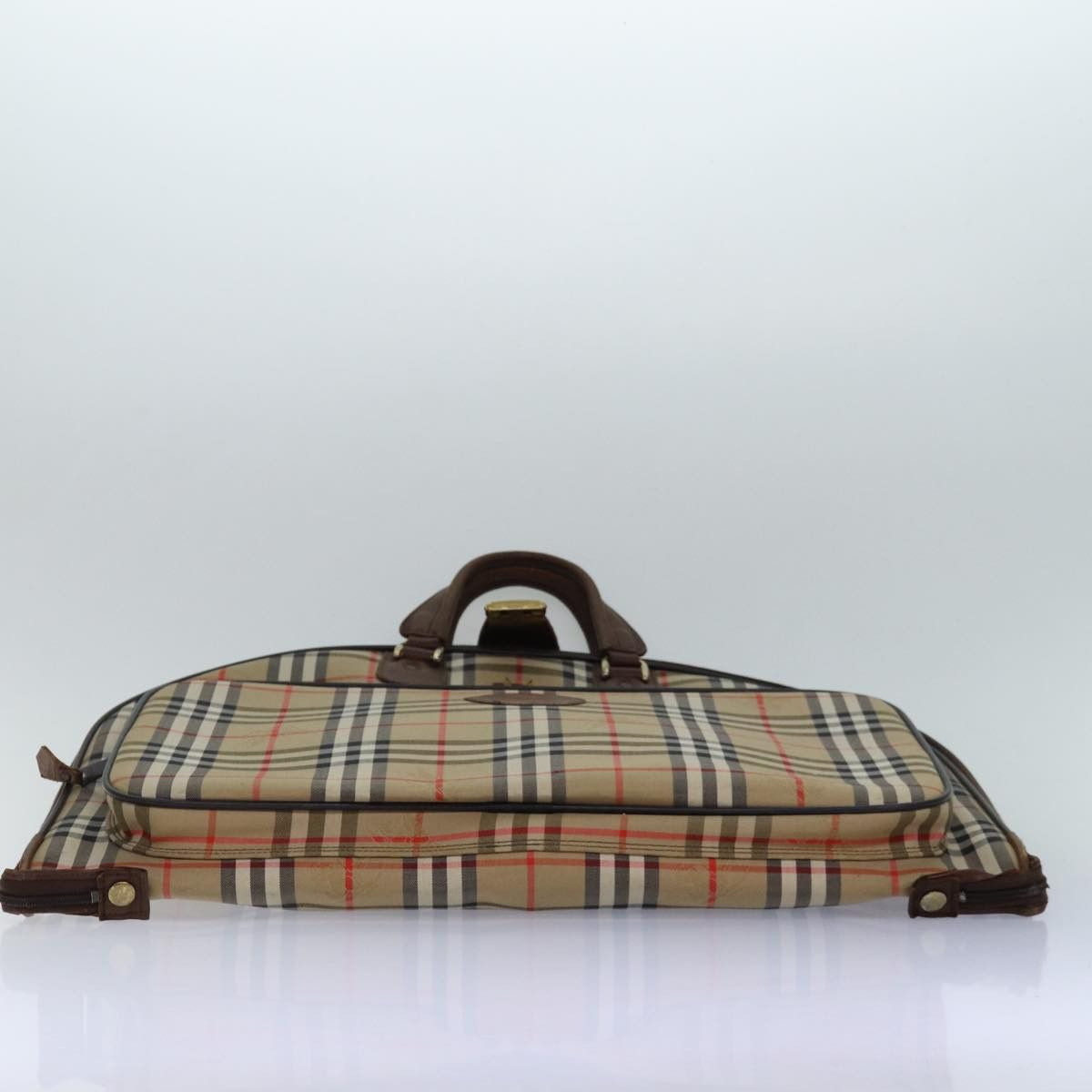 Burberry Nova Check Beige Canvas Travel Bag (Pre-Owned) Size ONE SIZE - 14 Thumbnail