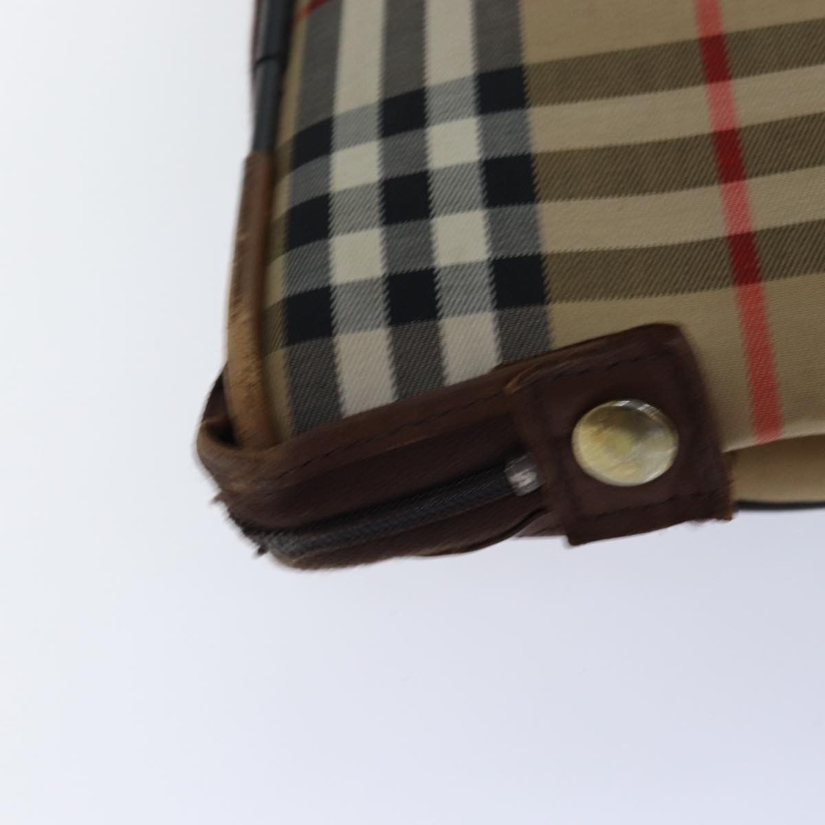 Burberry Nova Check Beige Canvas Travel Bag (Pre-Owned) Size ONE SIZE - 19 Thumbnail