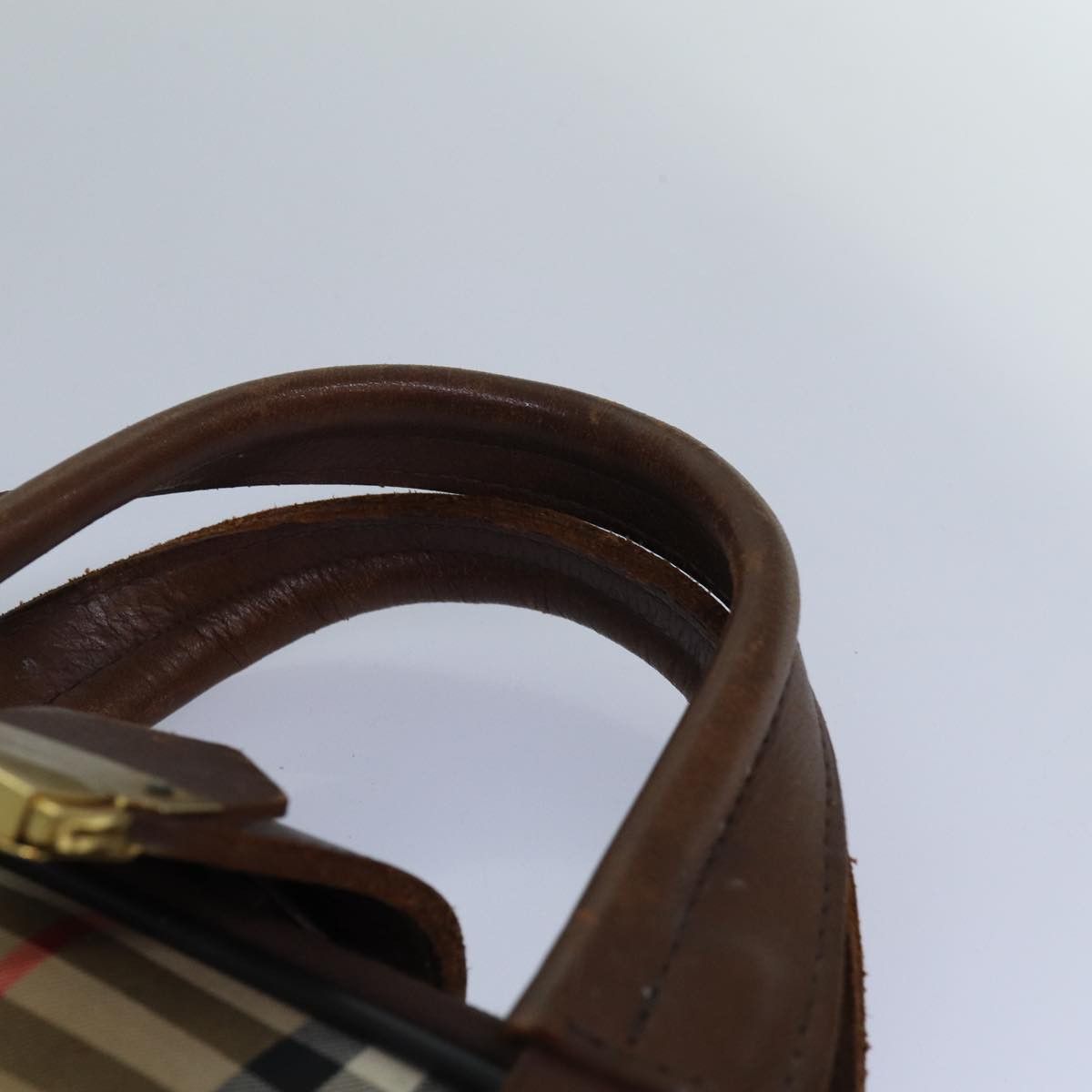 Burberry Nova Check Beige Canvas Travel Bag (Pre-Owned) Size ONE SIZE - 13 Thumbnail