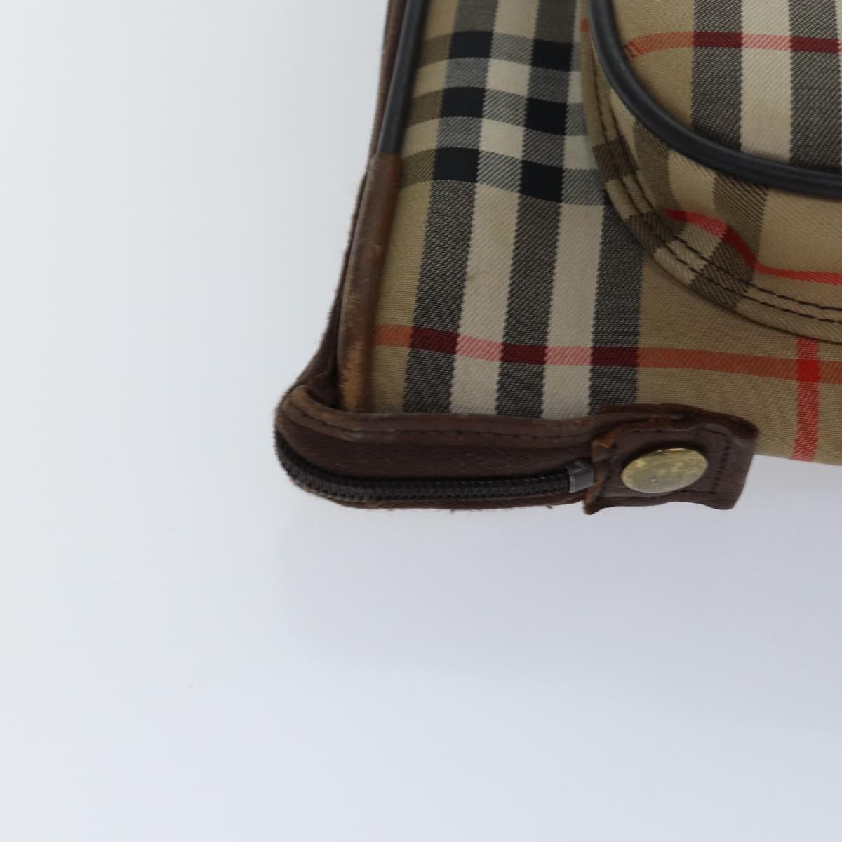 Burberry Nova Check Beige Canvas Travel Bag (Pre-Owned) Size ONE SIZE - 15 Thumbnail