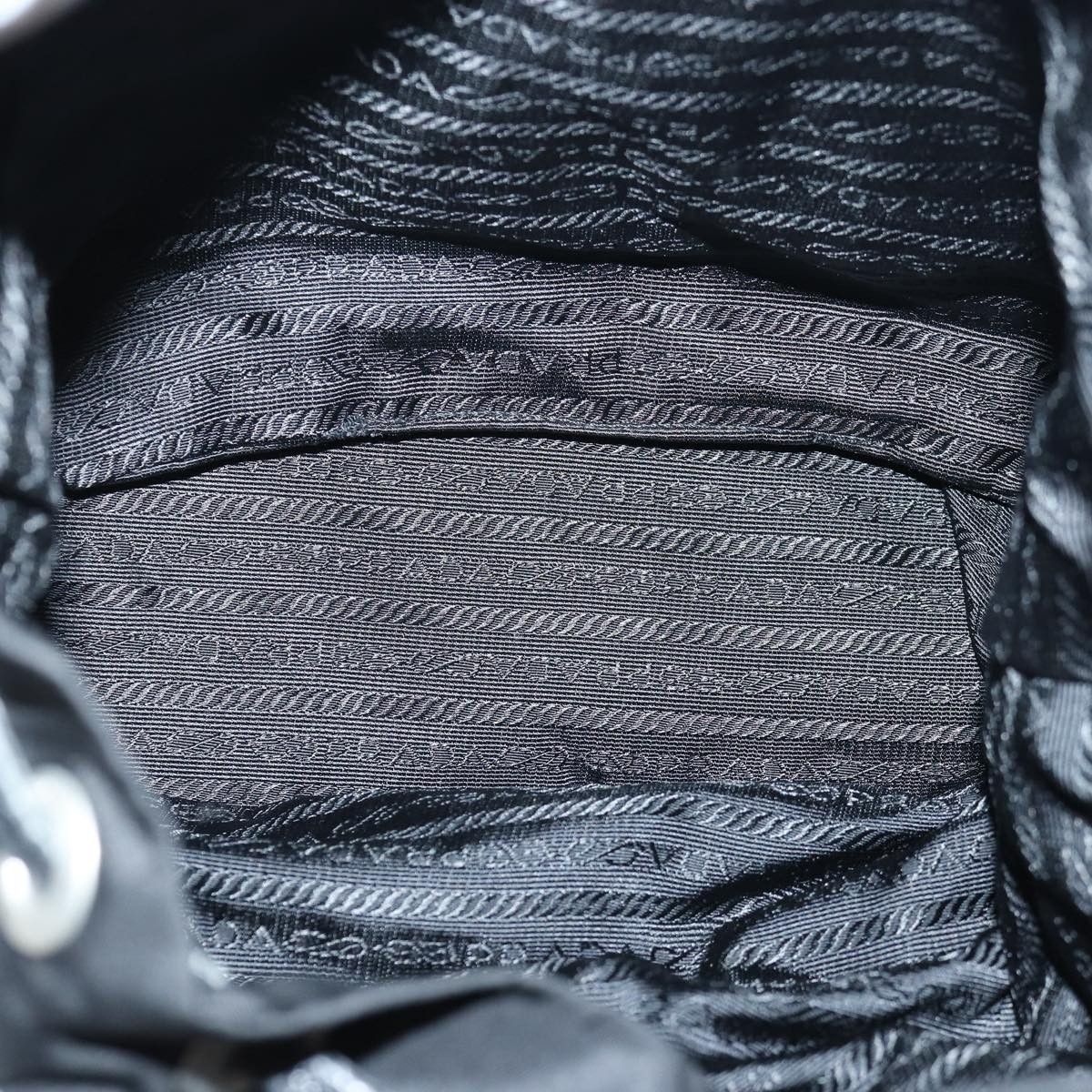 Prada Tessuto Black Synthetic Backpack Bag (Pre-Owned) Size ONE SIZE - 5 Thumbnail