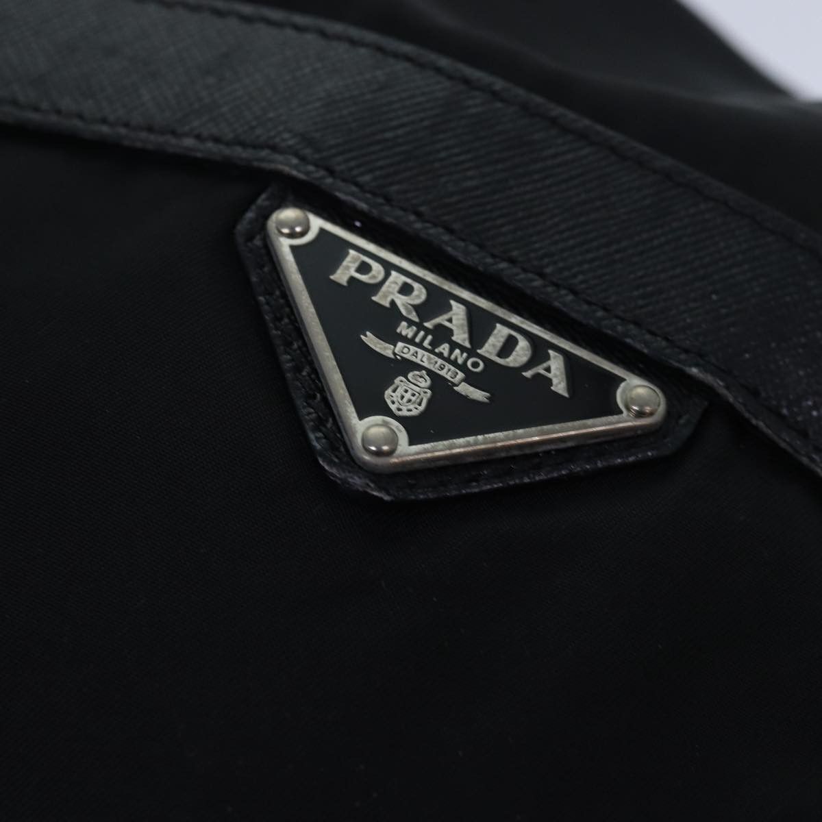 Prada Tessuto Black Synthetic Backpack Bag (Pre-Owned) Size ONE SIZE - 18 Thumbnail