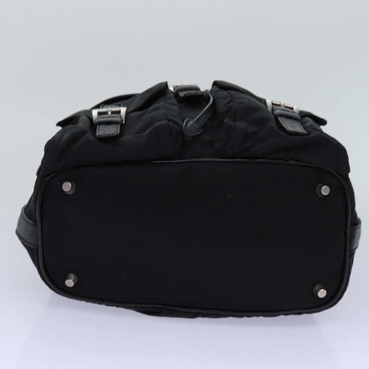 Prada Tessuto Black Synthetic Backpack Bag (Pre-Owned) Size ONE SIZE - 3 Thumbnail