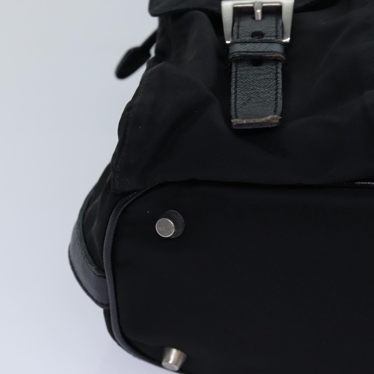 Prada Tessuto Black Synthetic Backpack Bag (Pre-Owned) Size ONE SIZE - 13 Thumbnail