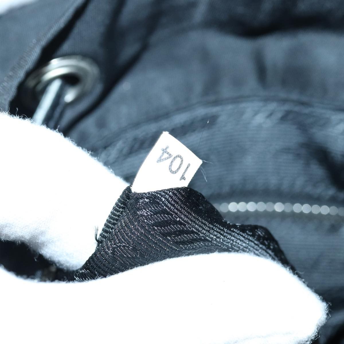 Prada Tessuto Black Synthetic Backpack Bag (Pre-Owned) Size ONE SIZE - 6 Thumbnail