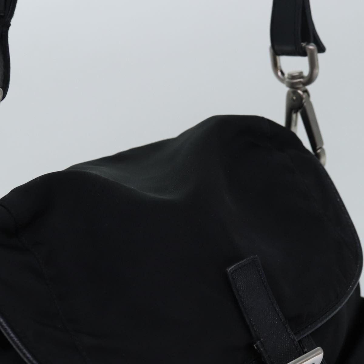 Prada Tessuto Black Synthetic Backpack Bag (Pre-Owned) Size ONE SIZE - 11 Thumbnail