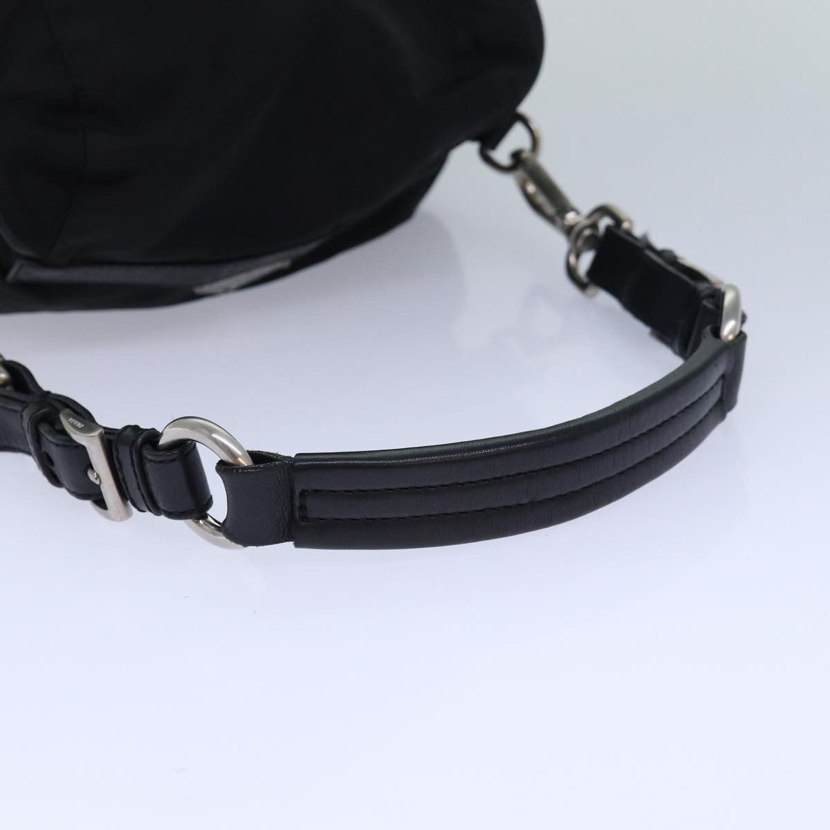 Prada Tessuto Black Synthetic Backpack Bag (Pre-Owned) Size ONE SIZE - 4 Thumbnail