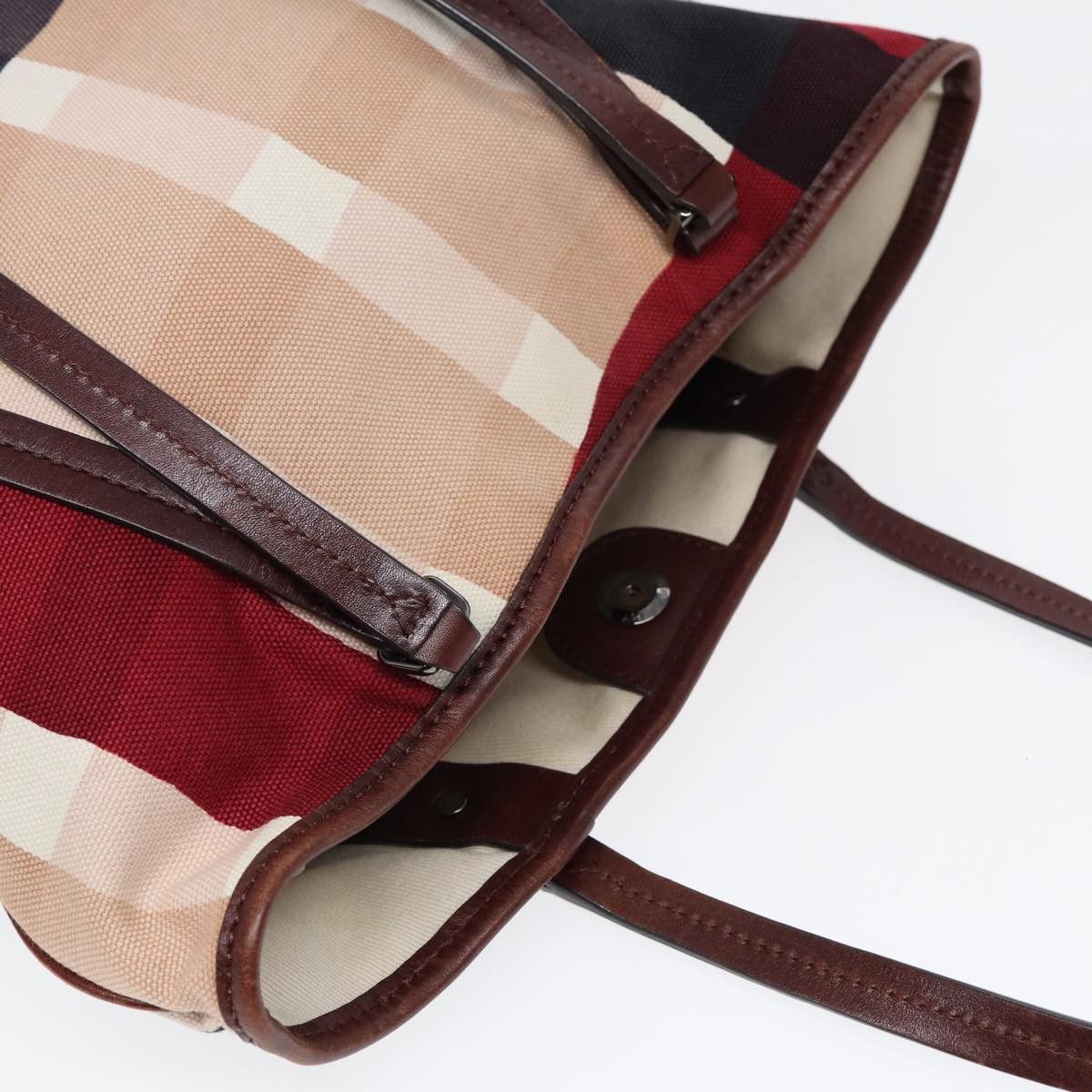 Burberry Multicolour Canvas Tote Bag (Pre-Owned) Size ONE SIZE - 4 Thumbnail