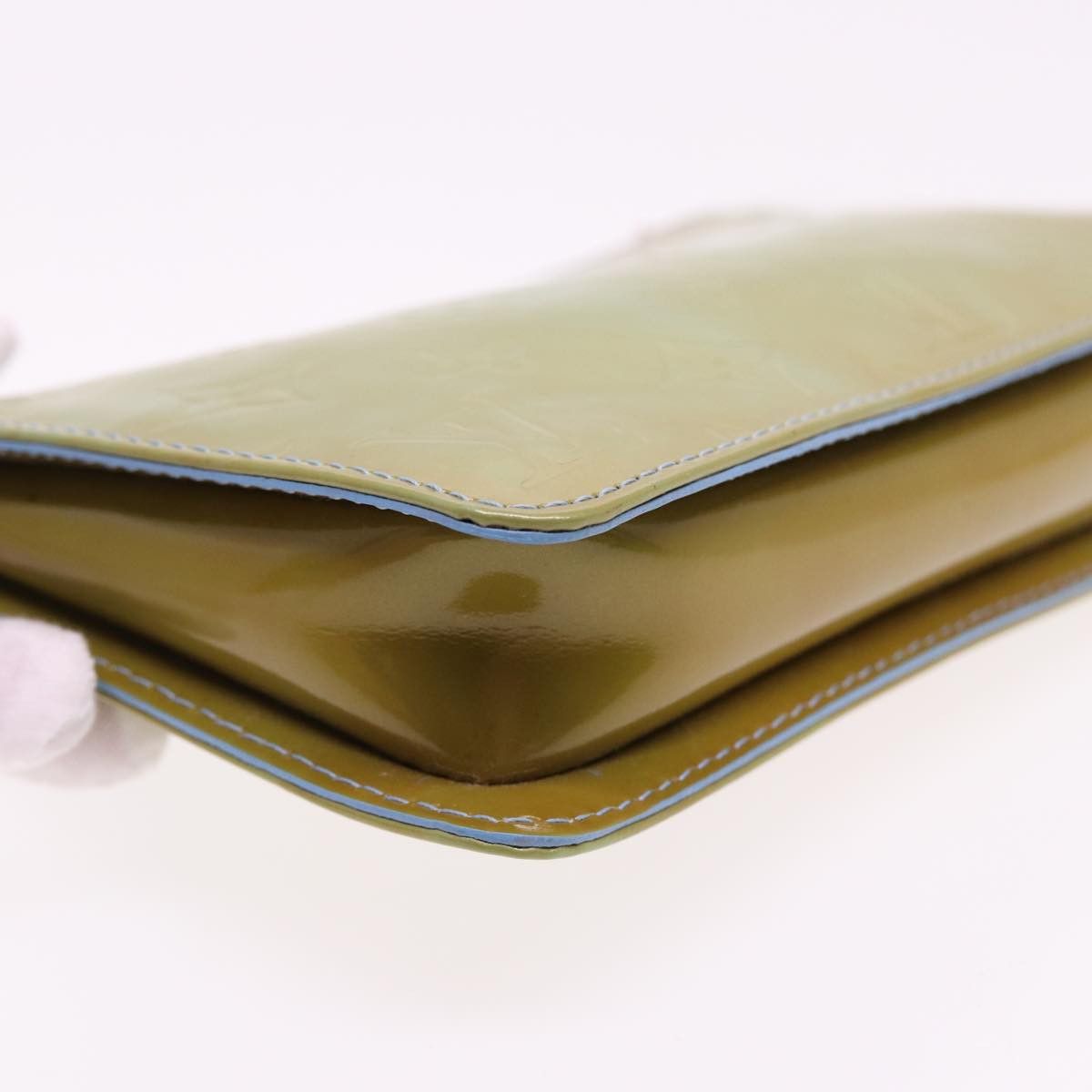 Louis Vuitton Lexington Beige Patent Leather Clutch Bag (Pre-Owned) Size ONE SIZE - 13 Thumbnail