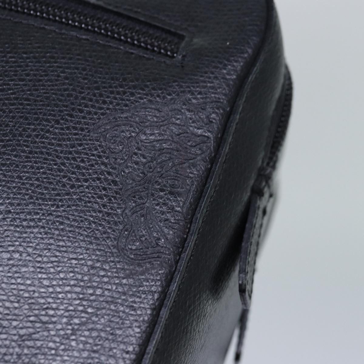 Versace Black Leather Clutch Bag (Pre-Owned) Size ONE SIZE - 9 Thumbnail