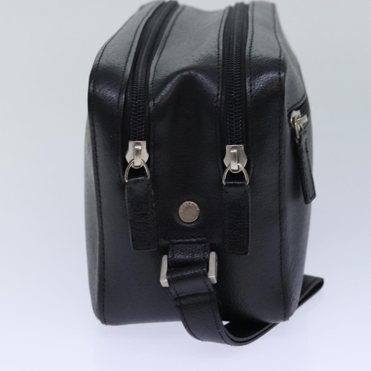 Versace Black Leather Clutch Bag (Pre-Owned) Size ONE SIZE - 3 Thumbnail