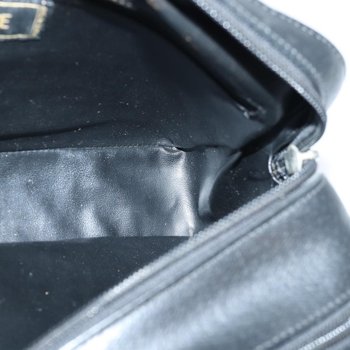 Versace Black Leather Clutch Bag (Pre-Owned) Size ONE SIZE - 18 Thumbnail
